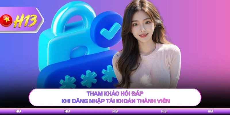 Tham khảo hỏi đáp khi đăng nhập tài khoản thành viên